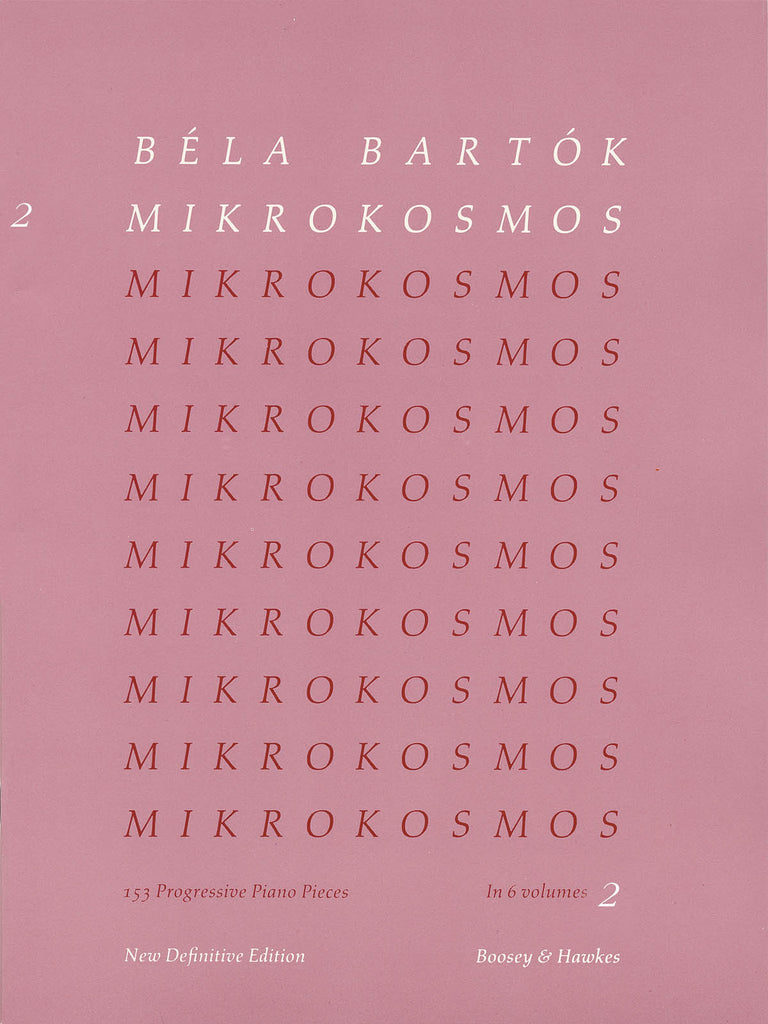 Bartok – Mikrokosmos, Vol. 2 – Piano