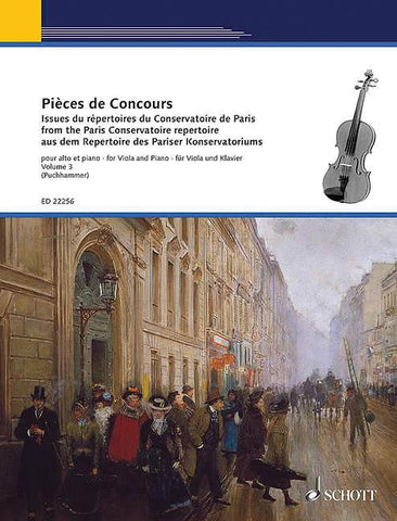 Puchhammer-Sedillot, arr. - Pieces de Concours, Vol. 3: From the Paris Conservatoire Repertoire - Viola and Piano