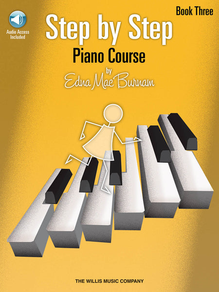Burnam – Step by Step Piano Course, Bk. 3 – Piano Method