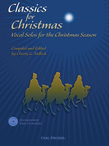 Tadlock, ed. - Classics for Christmas (w/CD) - Voice and Piano