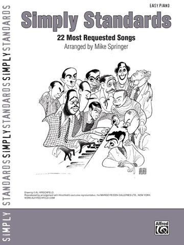 Springer, arr. - Simply Standards: 22 Most Requested Songs - Piano