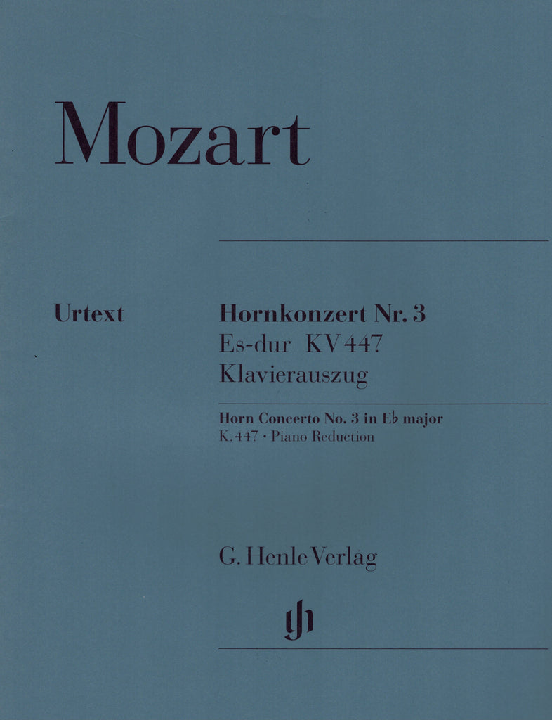 Mozart - Horn Concerto No. 3 in Eb Major, KV. 447 - Horn and Piano
