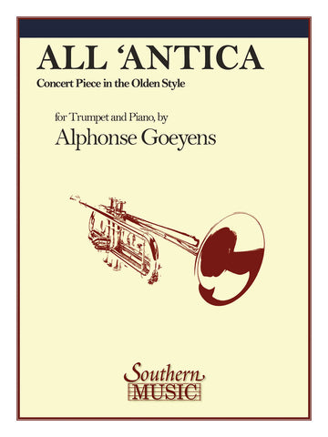 Goeyens - All 'Antica - Trumpet and Piano