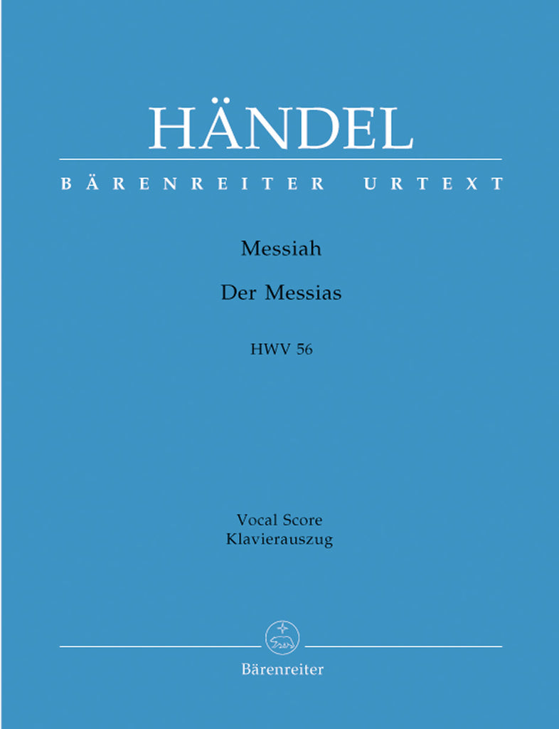 Handel, eds. Tobin and Schneider - Messiah, HWV. 56 - Vocal Score