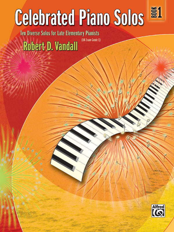 Vandall - Celebrated Piano Solos, Book 1 - Easy Piano