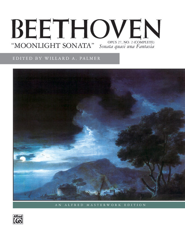 Beethoven, ed. Palmer – Sonata No. 14 in C# Minor, Op. 27/2 (Moonlight) – Piano