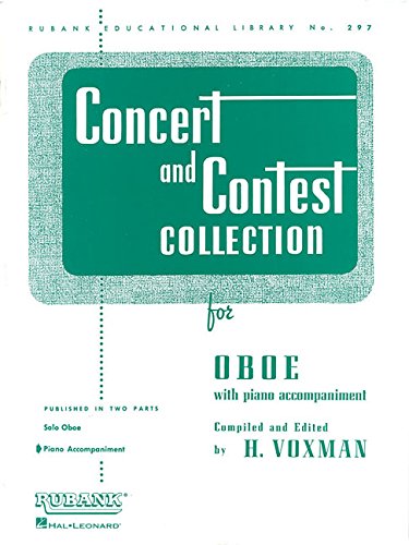 Voxman, ed. - Concert and Contest Collection for Oboe - Piano Accompaniment
