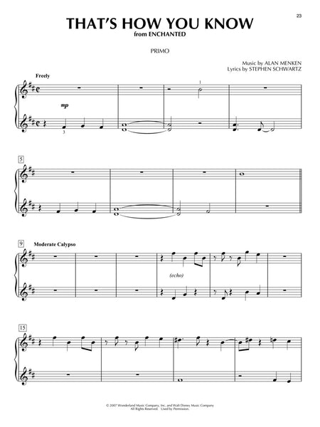 Various – Favorite Disney Songs for Piano Duet – Piano, 4 Hands