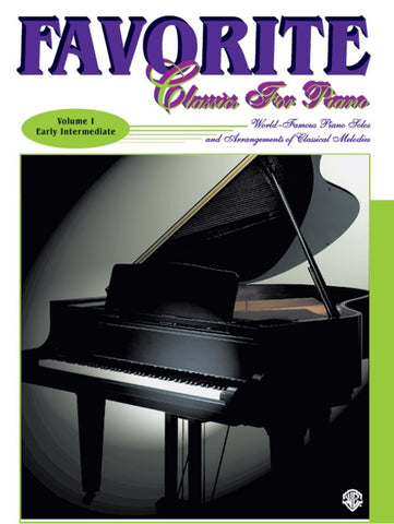 Schultz, arr. - Alfred's Favorite Classics for the Piano, Volume 1 (w/CD) - Graded Classics