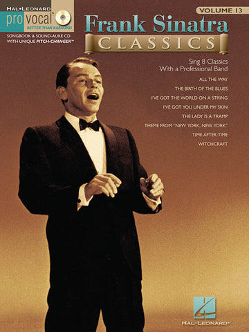 Sinatra – Hal Leonard's Pro Vocal Men, Vol. 13: Frank Sinatra Classics (w/CD) – Voice