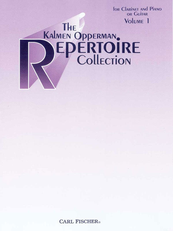 Opperman, arr. – The Kalmen Opperman Repertoire Collection, Vol. 1 – Clarinet and Piano