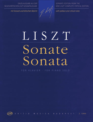 Liszt, ed. Boronkay – Sonata in B Minor – Piano