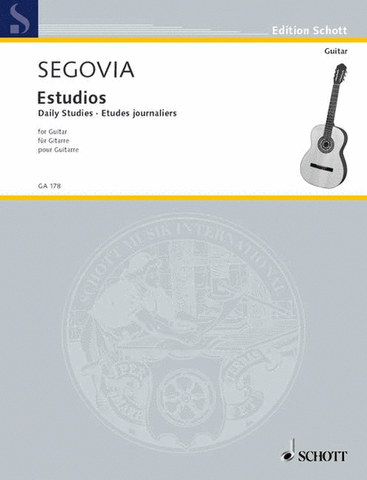 Segovia - Daily Studies - Guitar Method