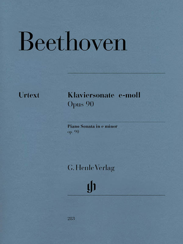 Beethoven, ed. Wallner – Piano Sonata No. 27 in E Minor, Op. 90 – Piano