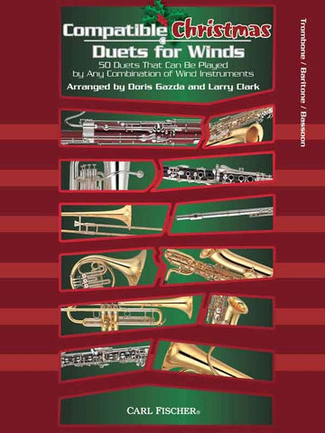 Gazda and Clark, arrs. - Compatible Christmas Duets for Winds - Alto/Baritone Saxophone Part