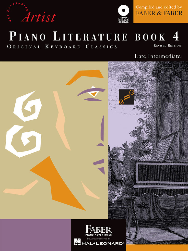Faber and Faber - Piano Literature, Book 4 (w/CD) - Graded Classics