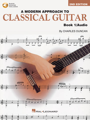 Duncan - A Modern Approach to Classical Guitar, Book 1 (2nd Ed.) (w/Audio Access) - Guitar Method