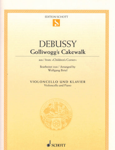 Debussy - Golliwogg's Cakewalk From Children's Corner - Cello and Piano