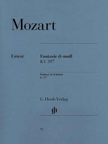 Mozart - Fantasy D minor K397 - Piano