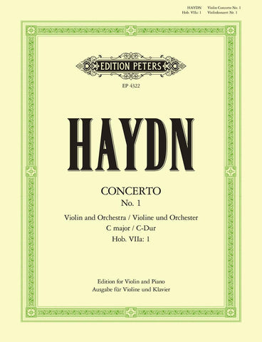 Haydn - Concerto No. 1 in C Major - Violin and Piano