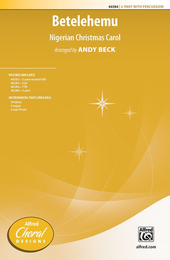 Beck, arr. - Betelehemu - 2-Part and Percussion