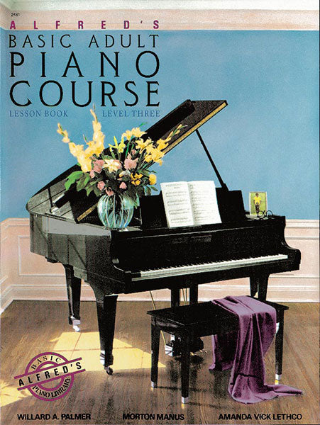 Alfred's Basic Adult: Lesson, Level 3 - Piano Method
