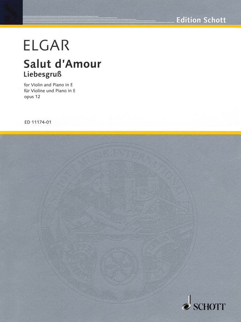 Elgar - Salut d'Amour - Violin and Piano