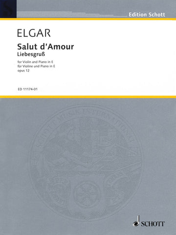 Elgar - Salut d'Amour - Violin and Piano