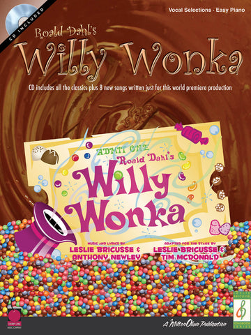 Roald Dahl's Willy Wonka (w/CD) - Easy Piano