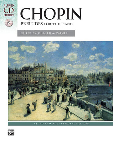 Chopin, ed. Palmer – Preludes (w/CD) – Piano