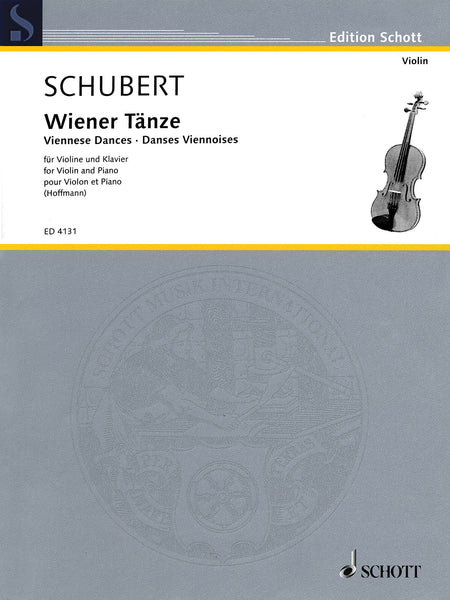 Schubert - Viennese Dances - Violin and Piano