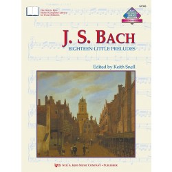 Bach. J.S, ed. Snell - Eighteen Little Preludes - Piano