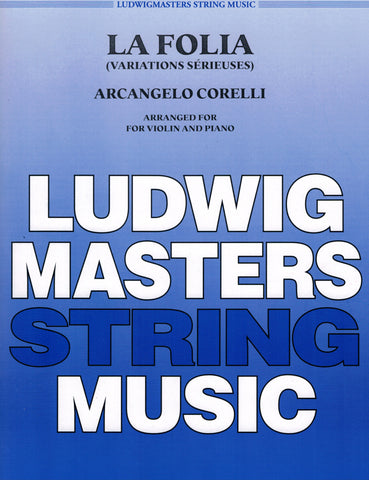 Corelli, ed. Lichtenberg - La Folia Op. 5, No. 12 - Violin and Piano