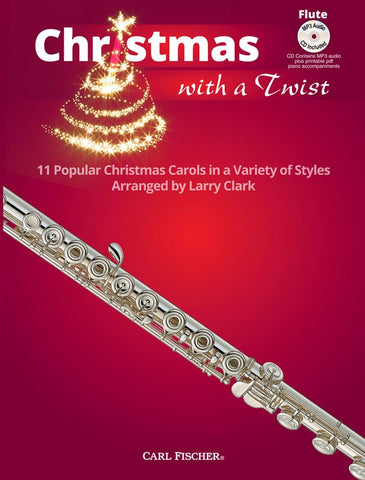 Clark, arr. - Christmas With a Twist (w/CD) - Flute and Piano