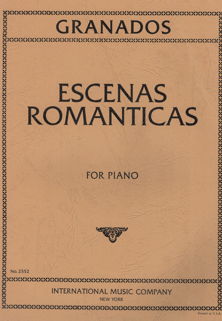 Granados – Escenas Romanticas – Piano