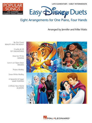 Watts, arr. - Easy Disney Duets - Easy Piano, 4 Hands