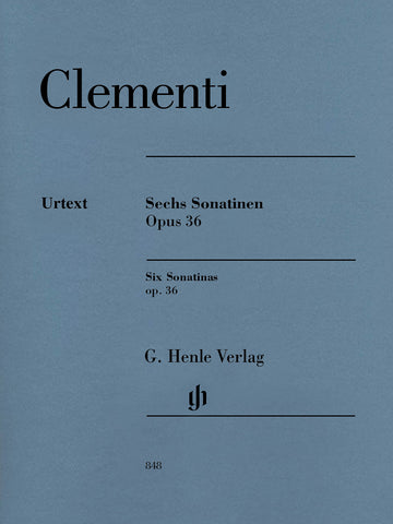 Clementi, ed. Heinemann – 6 Sonatinas, Op. 36 – Piano