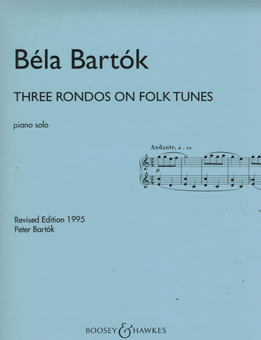 Bartok – Three Rondos on Folk Tunes – Piano