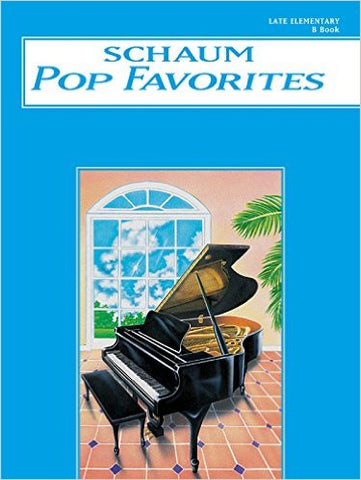 Schaum - Pop Favorites B, The Blue Book - Piano Method