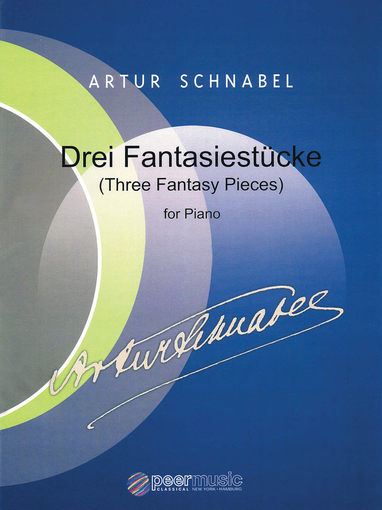 Schnabel – Three Fantasy Pieces – Piano