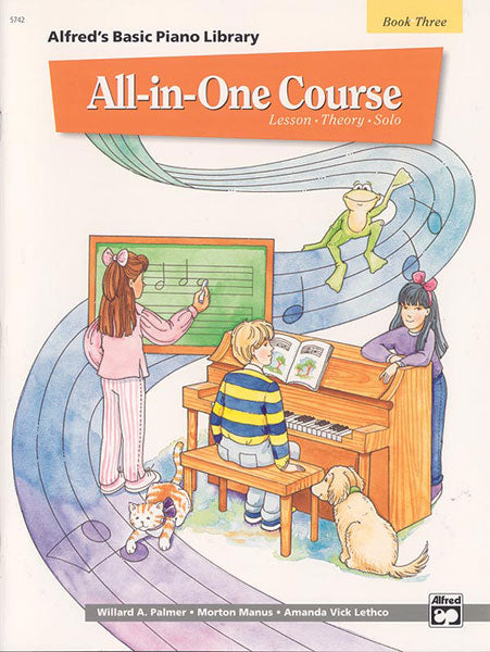 Alfred's Basic All-In-One: Book 3 - Piano Method