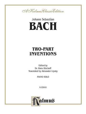 Bach – Two-Part Inventions – Piano