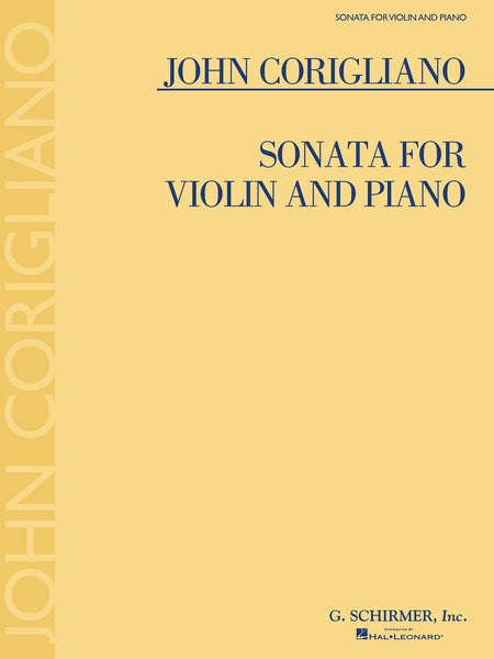 Corigliano - Sonata - Violin and Piano