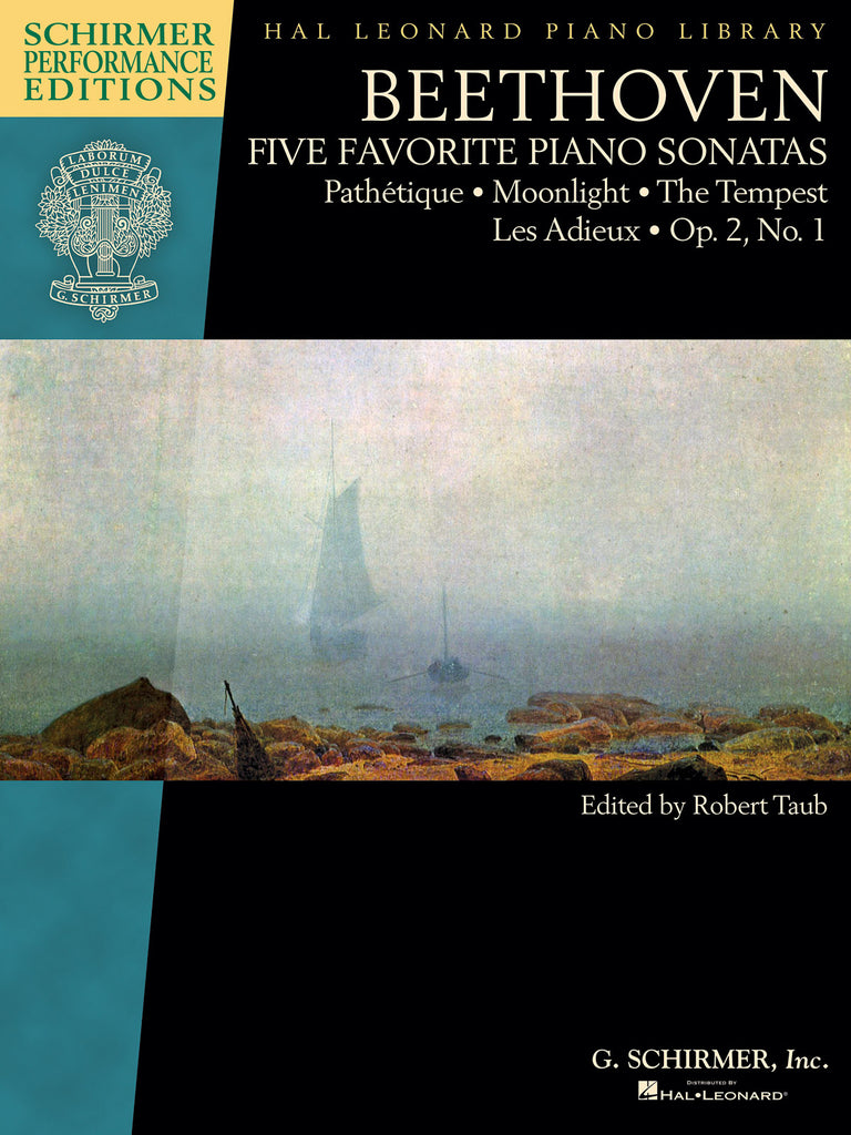 Beethoven, ed. Taub – Five Favorite Piano Sonatas – Piano