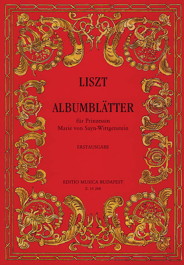 Liszt, ed. Eckhardt – Albumblatter – Piano