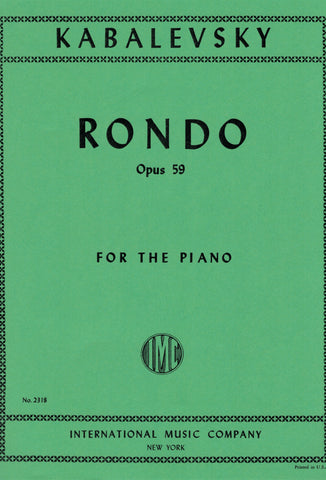 Kabalevsky – Rondo, Op. 59 – Piano