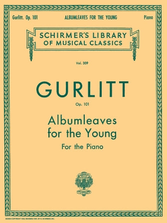 Gurlitt - Albumleaves for the Young, Op. 101 - Piano Solo