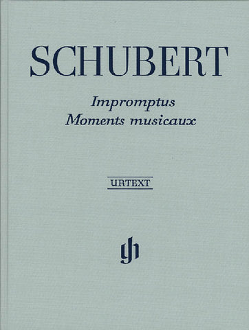 Schubert - Impromptus and Moments Musicaux (Hardcover) - Piano Solo