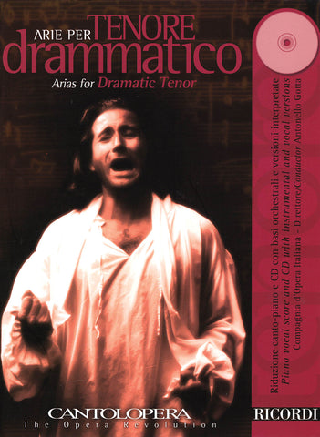 Various – Arias for Dramatic Tenor (w/CD) – Voice and Piano