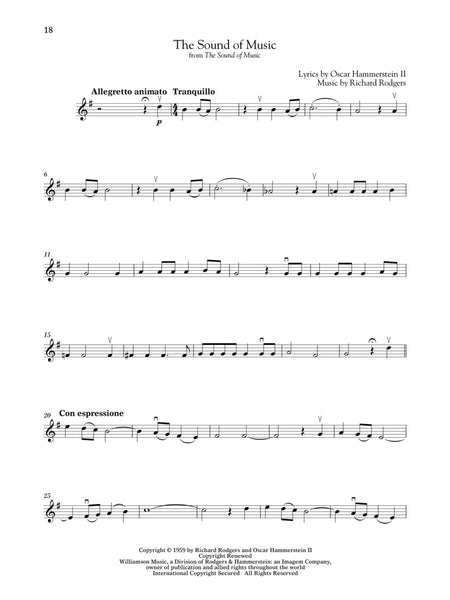 Various – Broadway Songs for Classical Players: 12 Famous Melodies from the Stage – Violin and Piano